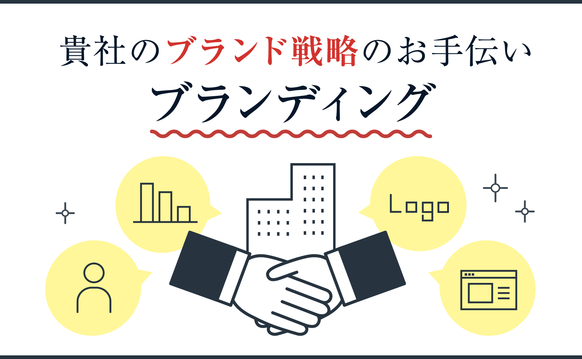 貴社のブランド戦略のお手伝いブランディング